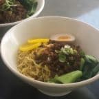 Best Minced Pork Dry Noodle w/ Taiwanese Egg Noodle in Rowland Heights, CA